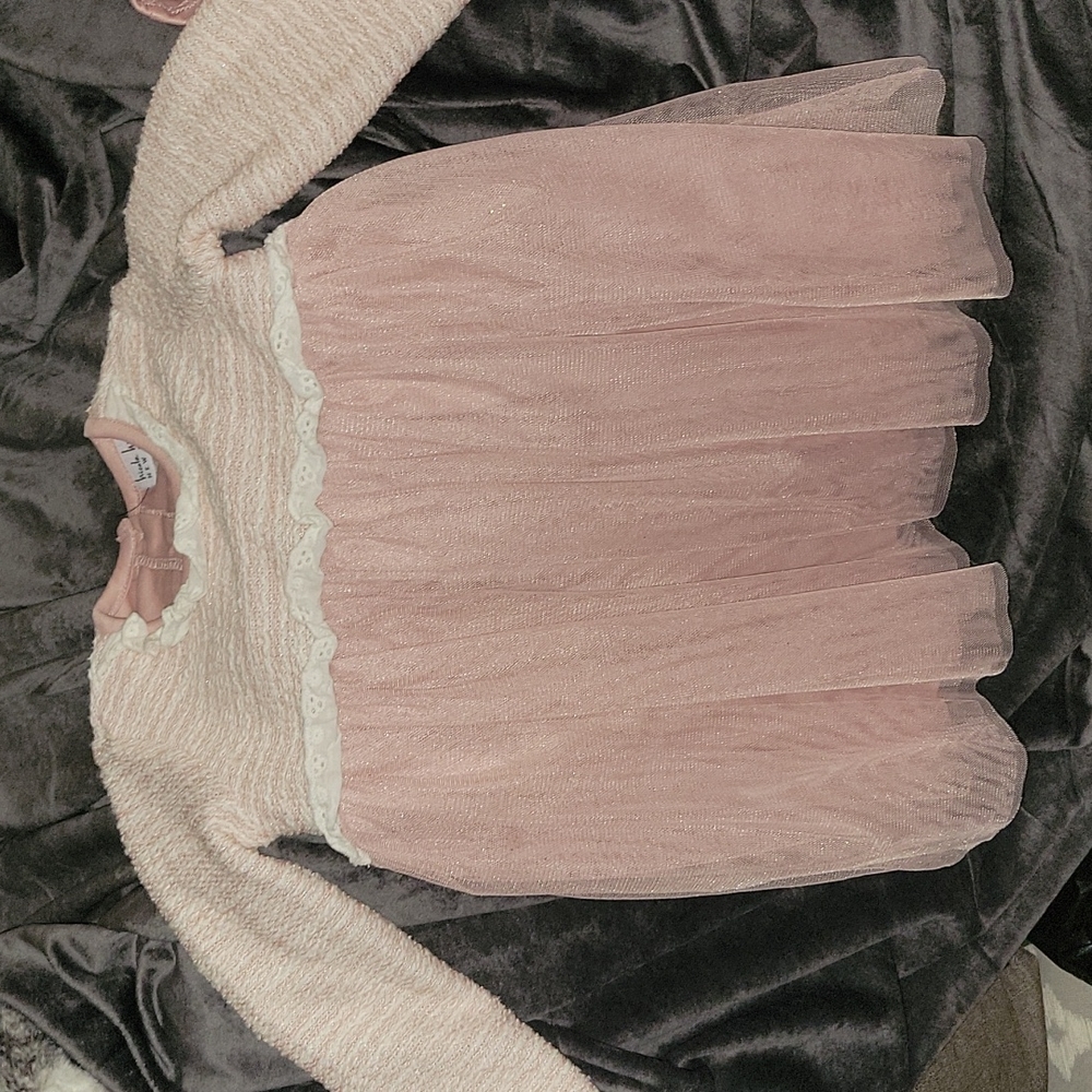 Pink dress for toddler girl